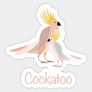 Cockatoo Sticker